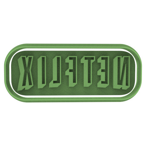 3055 Logo Netflix Cortante Para Galletas 0
