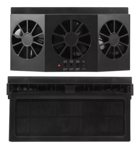 Ventilador Para Ventana De Auto Refrigerador Solar 0