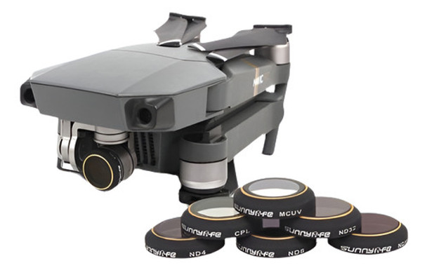 Nd4 / Nd8 / Nd16 / Nd32 Cpl Mcuv Filtro Para Dji Mavic Pro S 0