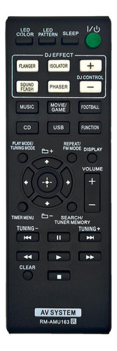 Controle Remoto Para Micro System Sony Hcd-gpx33 Gpx55 Gpx77 0