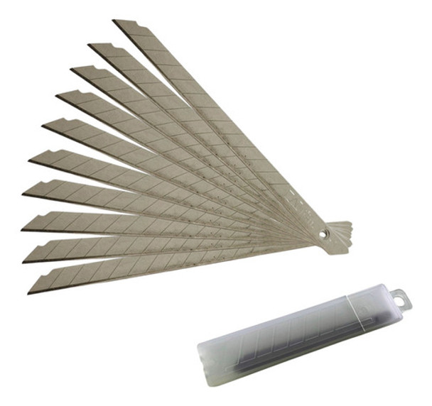 Kit 5 Unids Lâmina Para Estilete Aço Carbono 2-050k Exfak 0