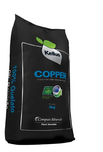 Foliar A Base De Cobre  Proteção Culturas Kellus Copper  3kg 0