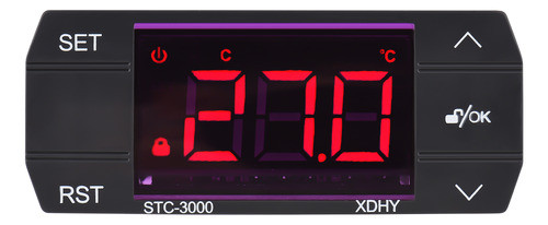 Controlador De Temperatura Stc-3000 Ac 220v 0