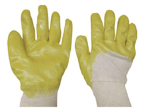 Guantes De Algodon Con Nitrilo    137414 0