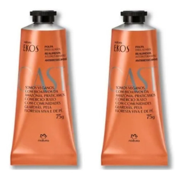 Kit 2 Polpa Castanha Natura Ekos Creme P/ As Mãos 0