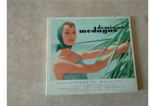 Doménico Modugno - Recordando Al Maestro - Cd / Kktus 0