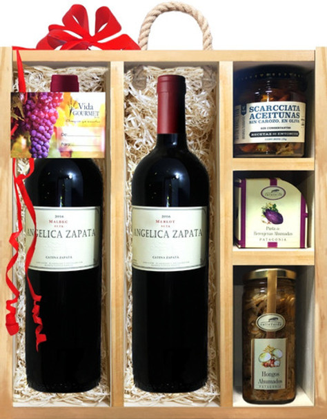 Cajas Navideñas  Premium Caja De Madera Catena Angelica 0