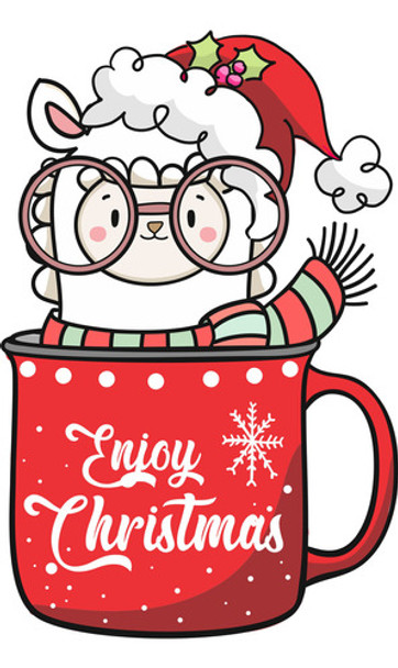 Kit Cliparts Llamas Navidad Imagenes Png Navideños #n110 0