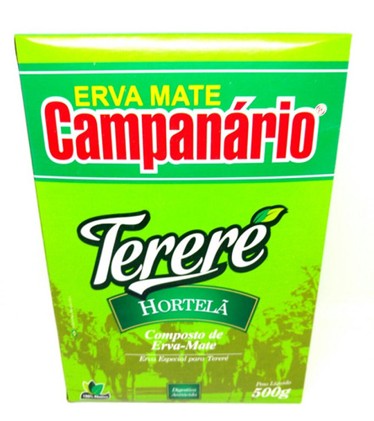 Kit 10 Mates Tereré Campanario Preço Atacado Sabor Hortelã 0