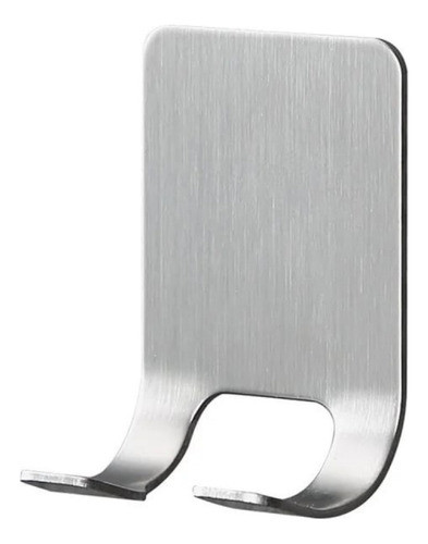 Suporte Gancho Aço Inox Adesivo Aparelho Barbear Multiuso 0