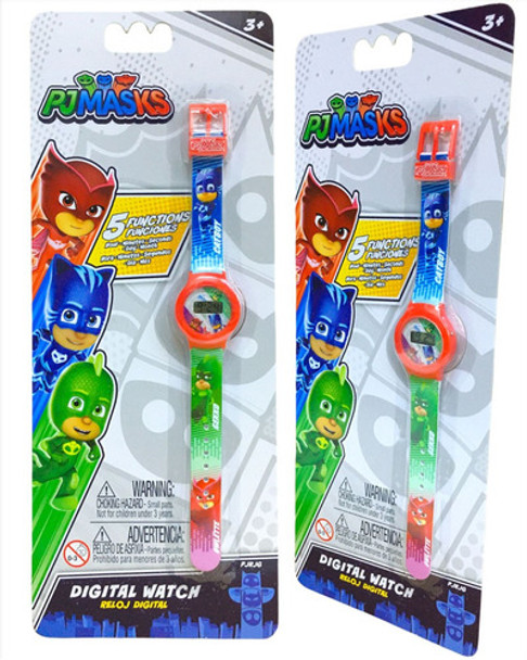 Reloj Digital Pj Masks Original Hasbro Nvo Pjrj6 Bigshop 0