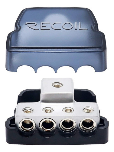 Recoil Db14 - Bloque De Distribucin De Energa De 4 Vas, 1 Ca 0