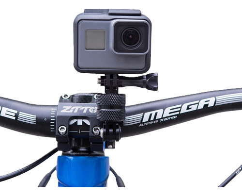 Soporte De Manubrio Ztto Rotacion 360 Grados Para Gopro/luz 0
