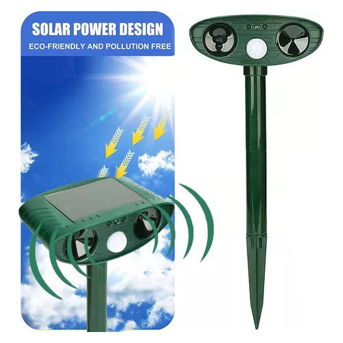 Ultra-sônico Com Sensor De Movimento E Fla Dissuasão Gato 0