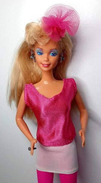 Muñeca Barbie Rockers 1986 Vintage Con Detalles 0