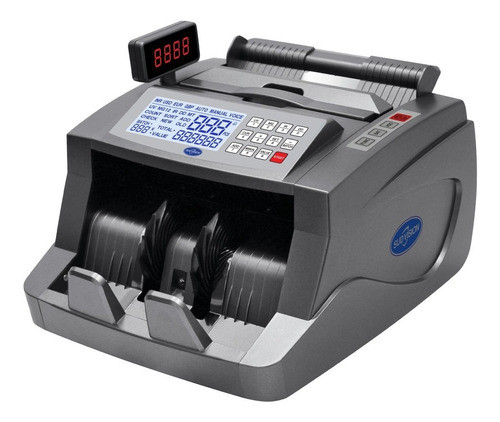 Contadora De Billetes Máquina Cuenta Dinero Detector Falsos 0