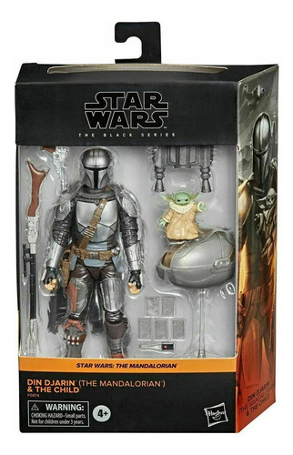 Brinquedo De Boneco De Ação Infantil E Mandaloriano De Star 0