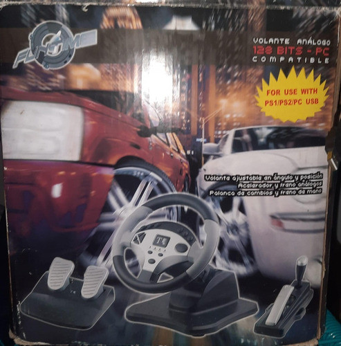Volante Analogo Para Pc Como Nuevo 0