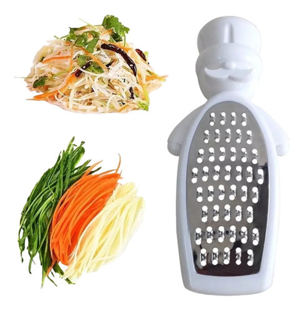 Rallador Queso Diseño Chef Cocinero Cocina Acero Inoxidable 0 Rallador Queso Diseño Chef Cocinero Cocina Acero Inoxidable 0
