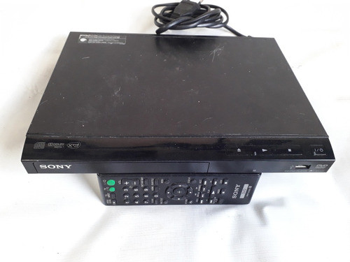 Aparelho De Dvd/cd Sony Dvp-sr320 Mp3 Usb Bivolt Preto 0