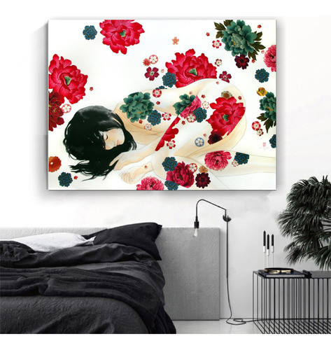 Cuadros 60x60 Impresos En Lienzo En Bastidor Surralismo 0