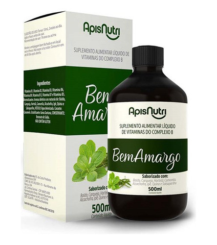Bem Amargo 500ml - Apisnutri 0