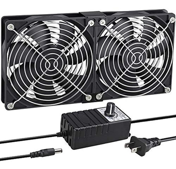 Gdstime Gran Flujo De Aire Ventiladores Duales De 120 Mm Dc 0