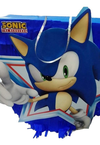 Piñata Sonic Cotillón Cocoliso 0