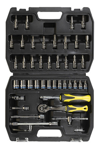 Set Kit Juego Bocallaves Crossmaster 45 Pzas Encastre 1/4 0