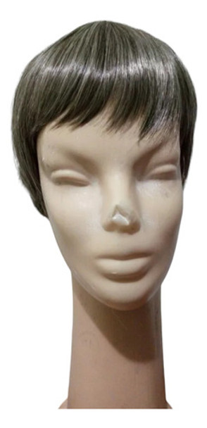 Peluca Gris Oscuro Cosplay Anime La Parti Wigs! 0