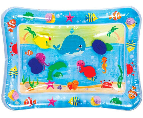 Tapete De Atividades Bebe De Agua Inflavel Interativo Buba 0