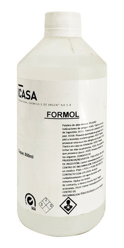 Formol 40% X 500 Ml Icasa Pr 0