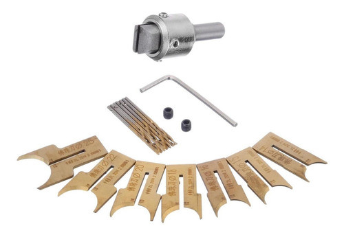 Conjunto De Brocas Esféricas Para Madeira Aço 16 Conjunto 0