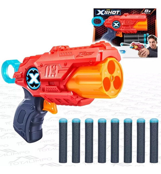 Arma De Juguete Xshot Pistola De Dardos Excel Mk3 + Dardos 0