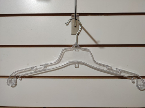 Percha Acrílica - Gancho Giratorio  42cm Pack 10 Unid 0