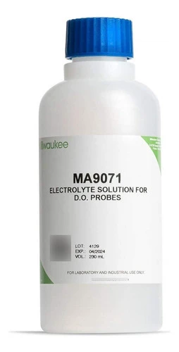 Solucion Calibración Milwaukee Ma9071 Electrolitos Oxigeno 0