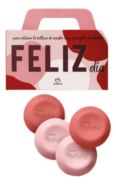 Jabones Surtidos Tododia Natura  Feliz Dia  X 4u 90 G 0