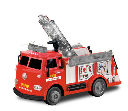 Carro Camión De Bomberos Con Luz 0