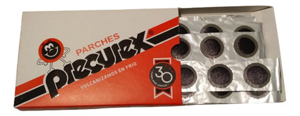 Parches Para Cámara Bicicleta Precurex Px20 Caja X150 Unid 0
