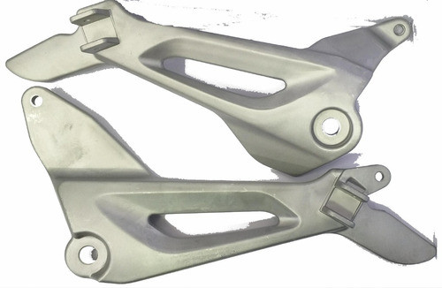 Juego Soportes Pedalin Posapie Trasero Honda Cg Titan 150 0