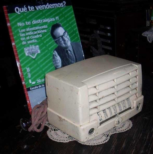 Antigua Radio Emerson Americana Bakelita S/probar (4059) 0