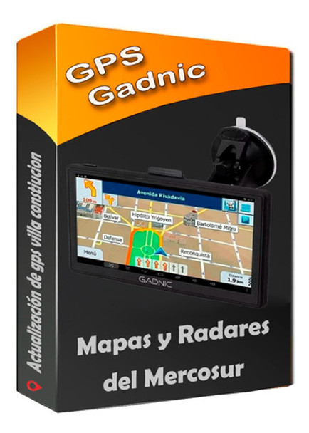 Actuaizacion Gps Gadnic Navegador Igo 7 Pulgadas 0
