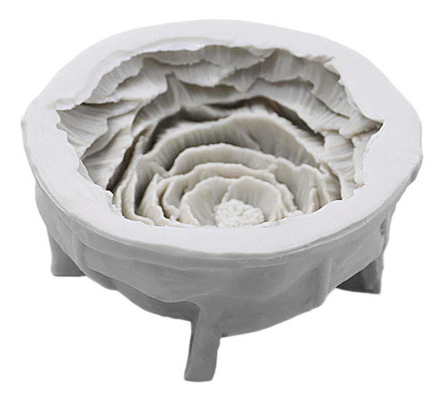 Modelo De Fundição De Vela De Silicone Para Peônia, Modelo D 0