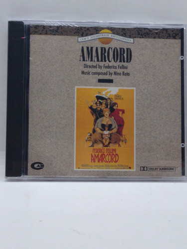 Amacord Ost Cd Nuevo 0
