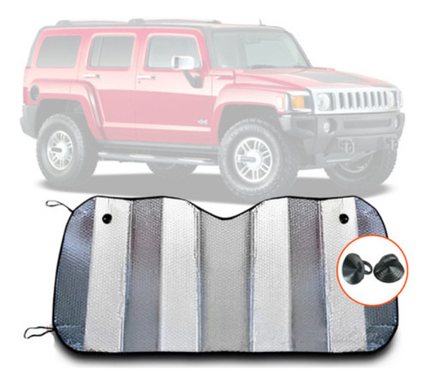 Protetor Solar Gigante Quebra Sol Hummer H3 0 Protetor Solar Gigante Quebra Sol Hummer H3 0