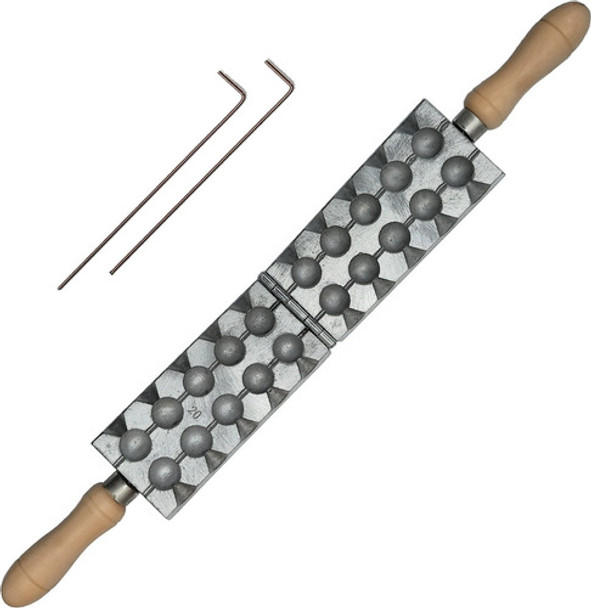 Molde Fabricar 10 Plomadas Redondas Pasantes Corredizas 20gr 0