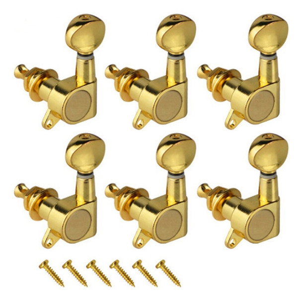 Tarrachas Blindadas Douradas Stratocaster Tele 6 L Canhota F 0 Tarrachas Blindadas Douradas Stratocaster Tele 6 L Canhota F 0