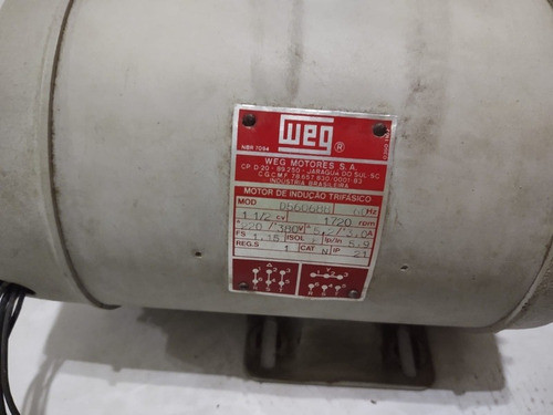 Motor De Indução Wega Trifásico 0