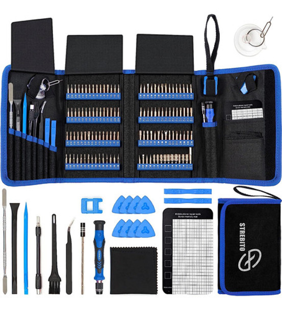 Kit Strebito Para Reparación De Pc Celulares Iphones Tablet 0