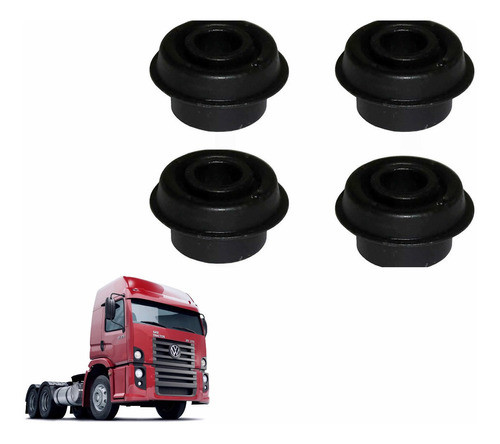Kit Bucha Trava Cabine Caminhão Vw Constellation Todos 0